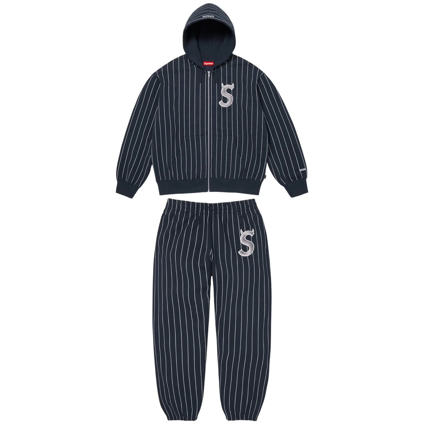 Supreme Devil S Logo Sweatsuit Stripe