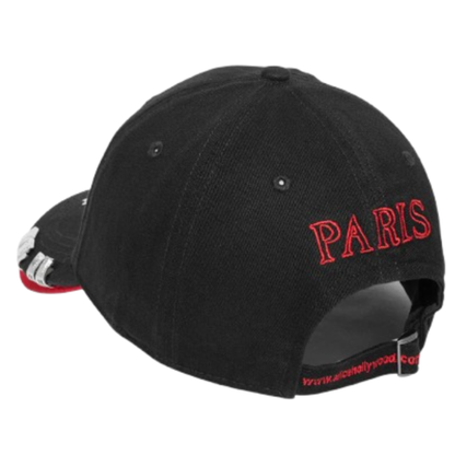 Alice Hollywood X 424 Double Brim Cap Black/Red