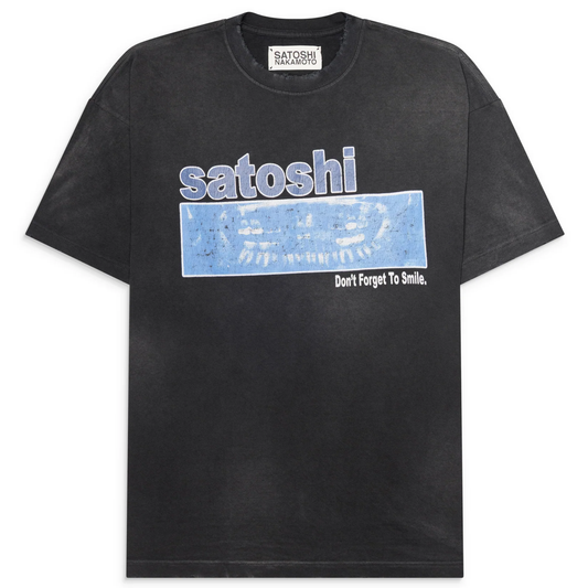 Satoshi Nakamoto Don't Forget To Smile  Tee
