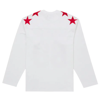 Supreme Playboy L/S Football Top White