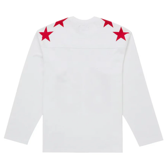 Supreme Playboy L/S Football Top White