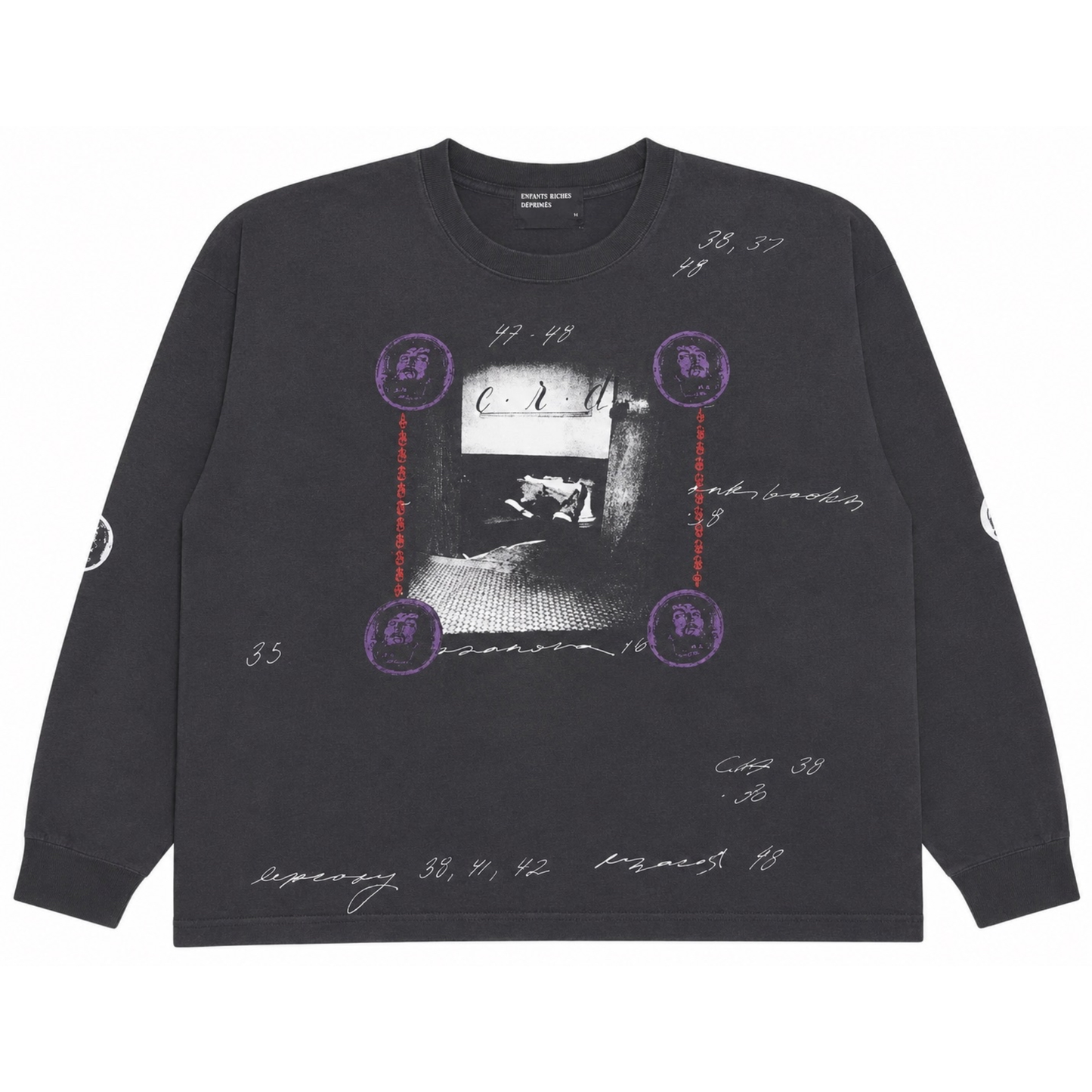 Enfants Riches Déprimés 'Bathroom Stall' Long Sleeve Tee