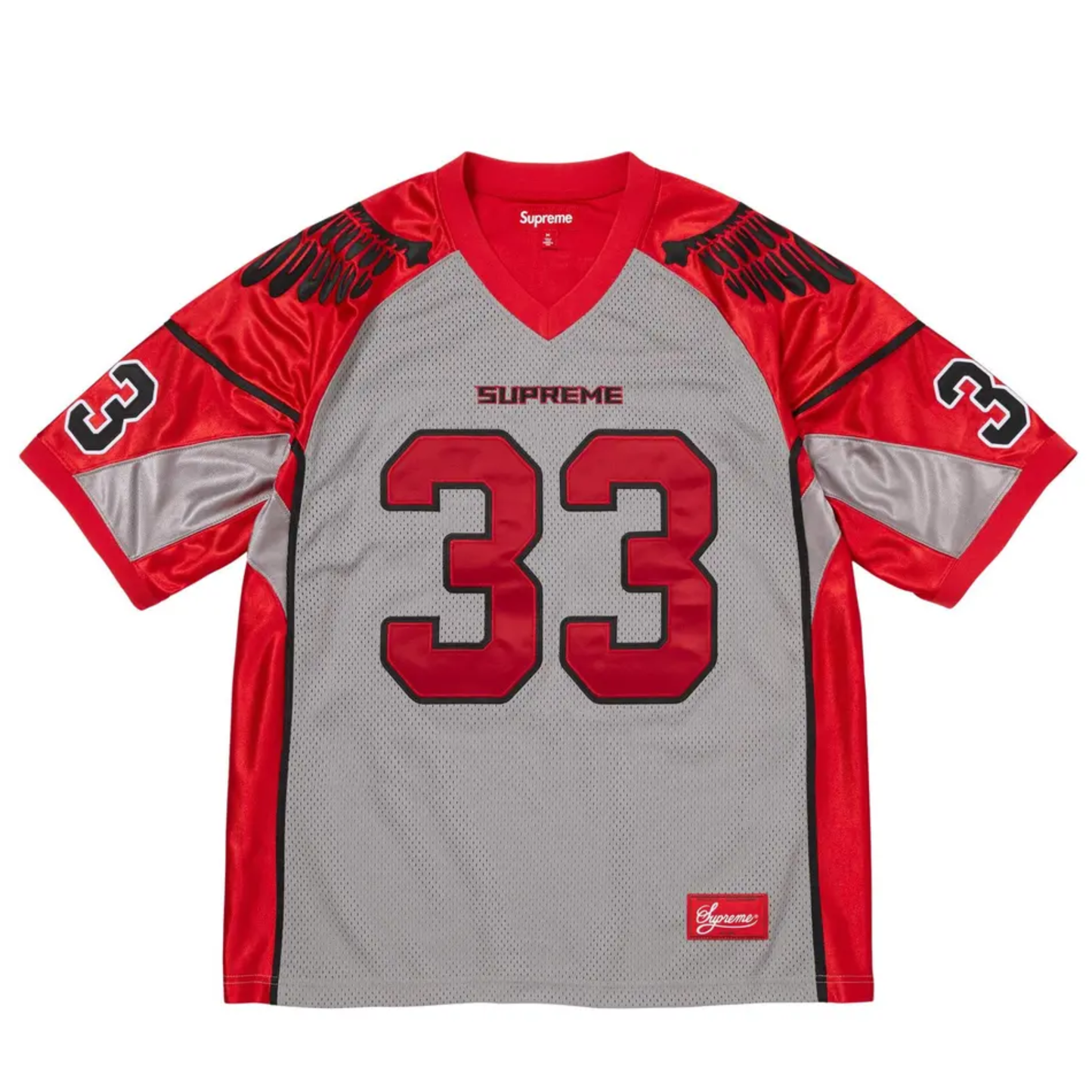 Supreme Wings Jersey Red/Grey