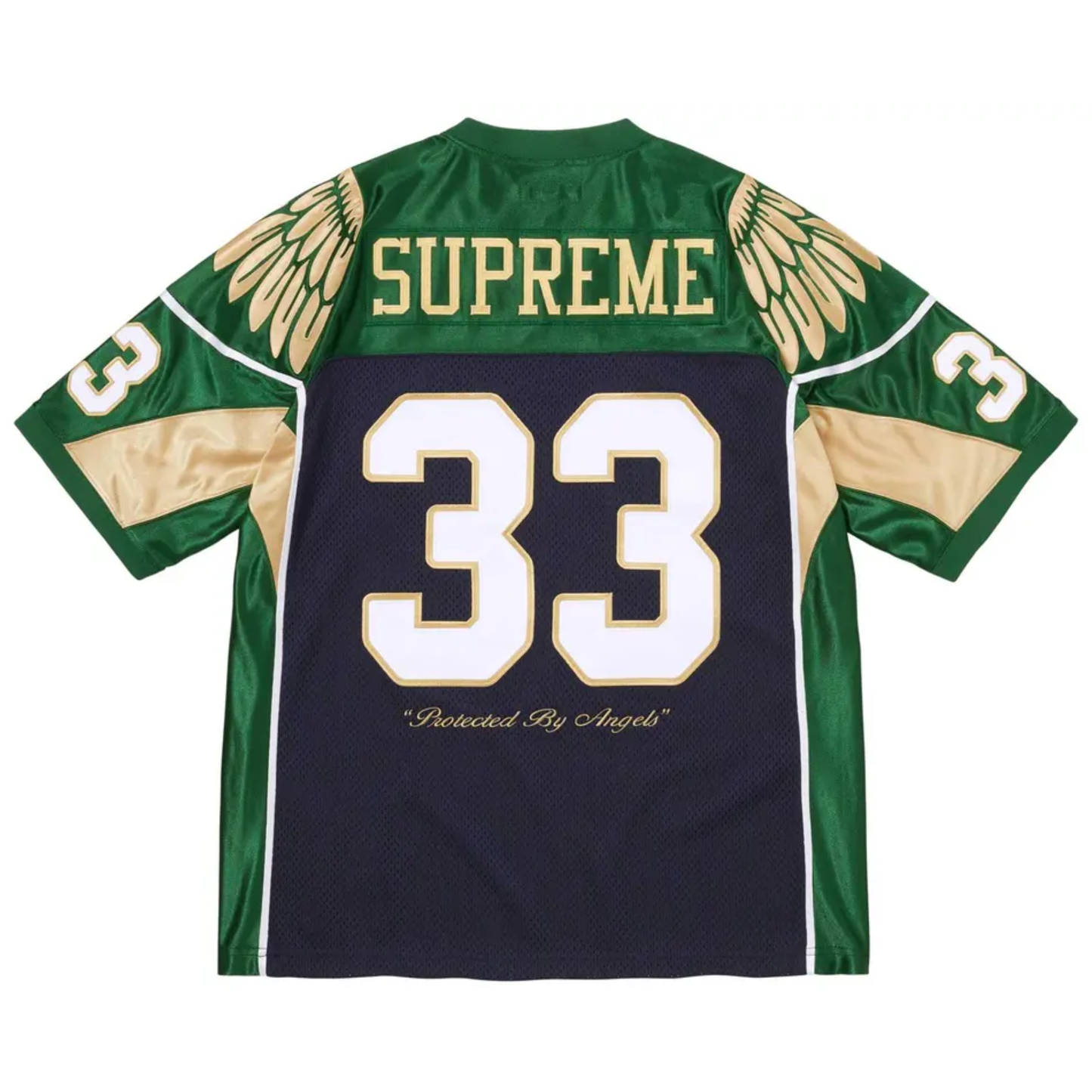 Supreme Wings Jersey Green/Navy