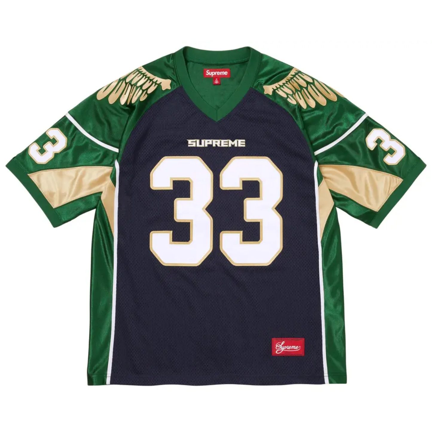 Supreme Wings Jersey Green/Navy