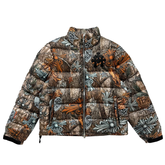 Chrome Hearts x Nike Nocta Horseshoe Motif Logo Puffer Jacket