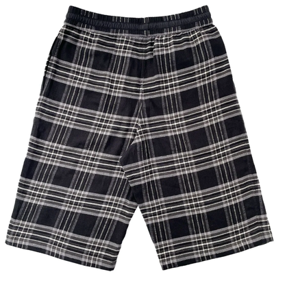 Chrome Hearts Plaid Cross Patch Shorts