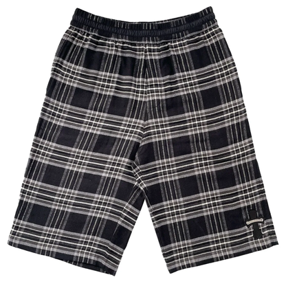 Chrome Hearts Plaid Cross Patch Shorts
