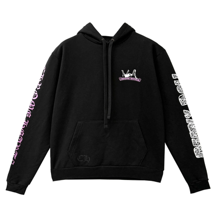 Chrome Hearts Deadly Doll Cross Graphic Pullover Hoodie