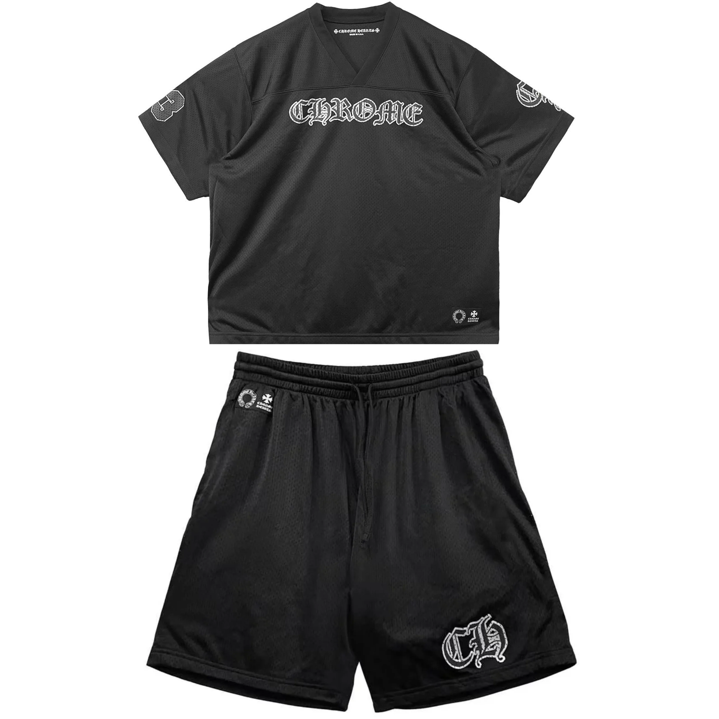 Chrome Hearts Short Sleeve Jersey Set