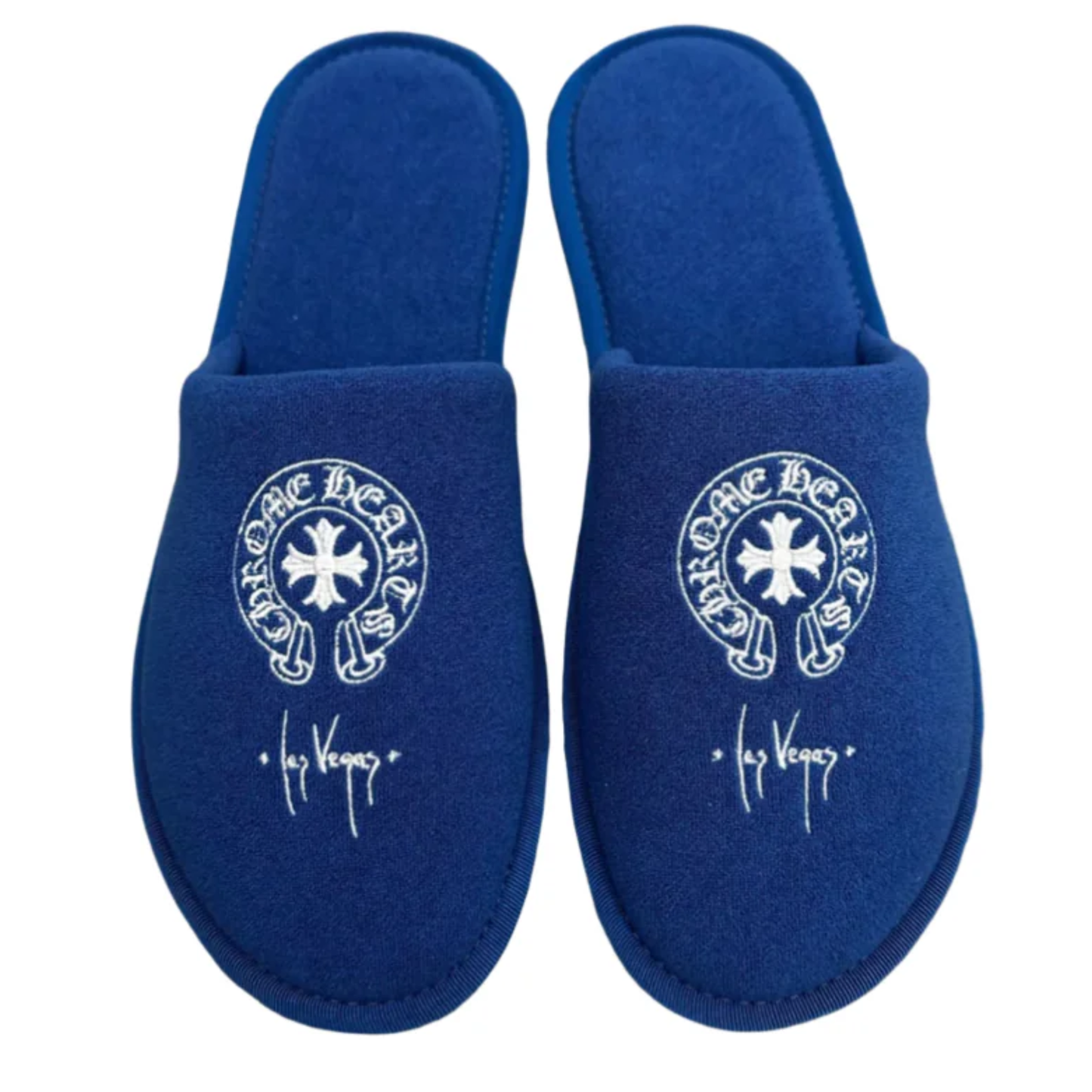 Chrome Hearts Las Vegas Exclusive Blue Hotel Slides
