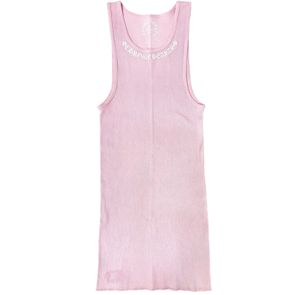 Chrome Hearts Love You Tank Top Pink