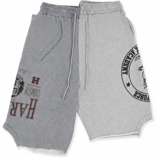 Protocol Index Reconstructed Sweat Shorts Grey