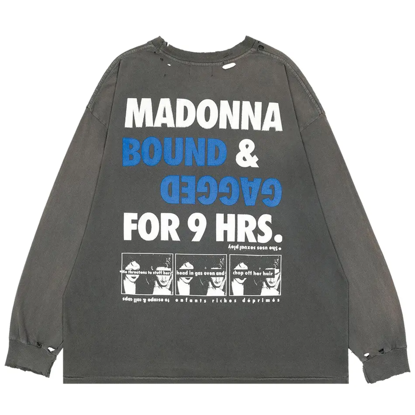 Enfants Riches Déprimés Madonna Bonds of Matrimony Long Sleeve Tee