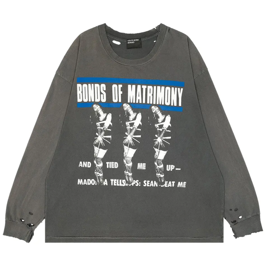 Enfants Riches Déprimés Madonna Bonds of Matrimony Long Sleeve Tee