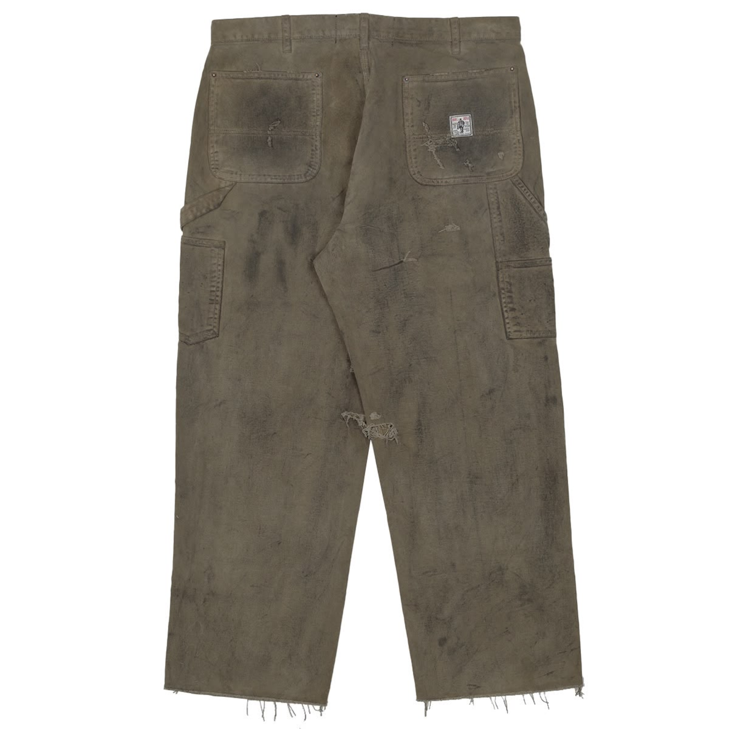 Paly Hollywood Been Thru It Waxed Canvas Double Knee Pant