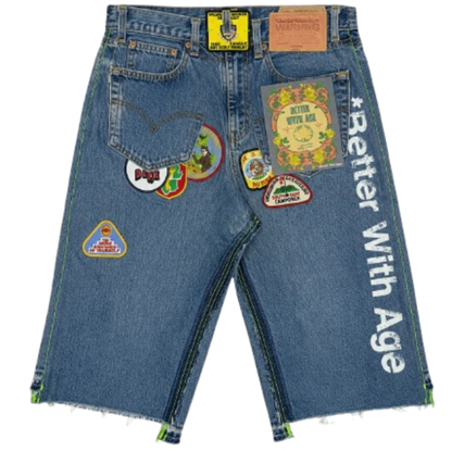 Better With Age Gentlemen Denim Shorts