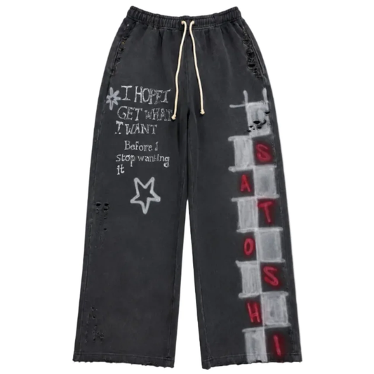 Satoshi Nakamoto Get What I Want Sweatpants