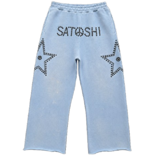 Satoshi Nakamoto Star Studded Sweatpant