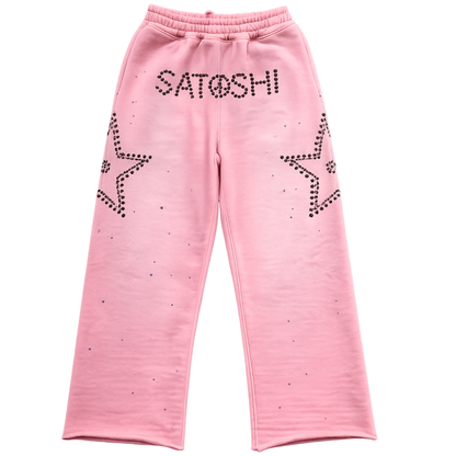 Satoshi Nakamoto Star Studded Sweatpant
