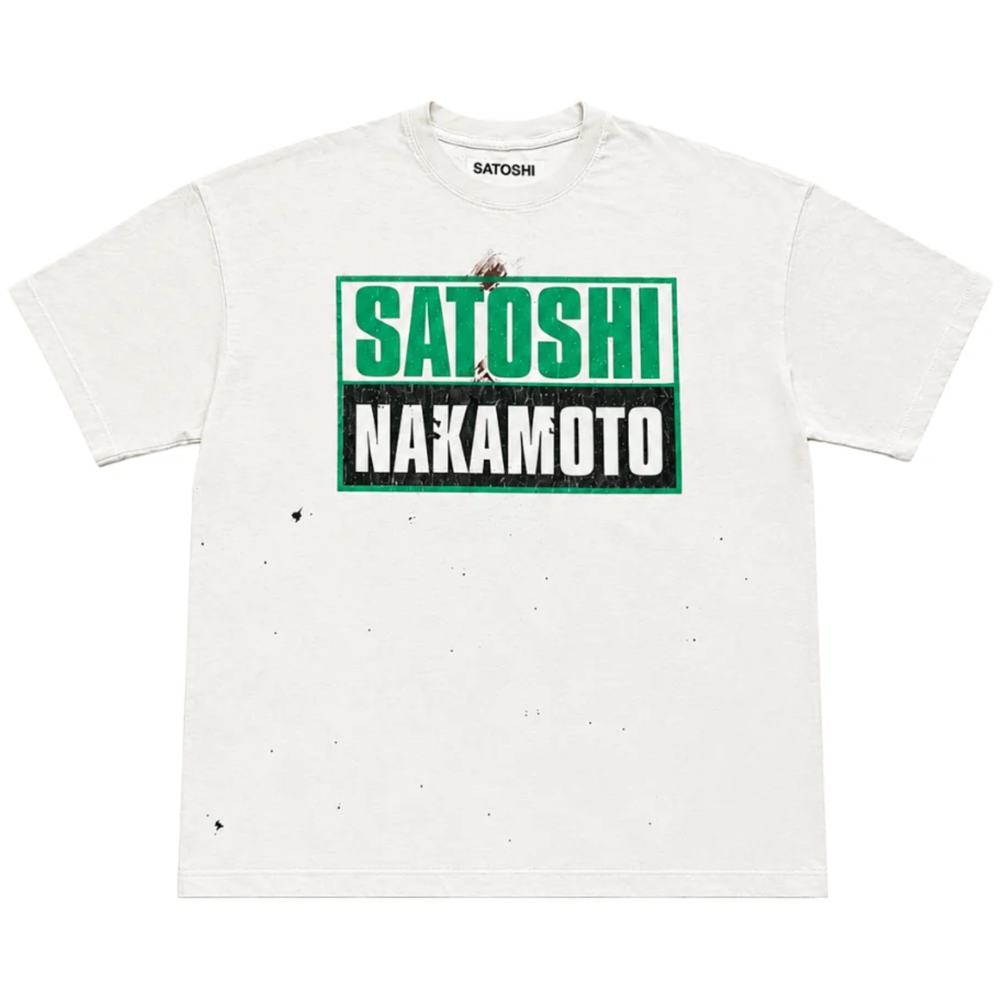 Satoshi Nakamoto Minute Man Press Tee