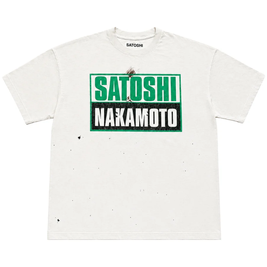 Satoshi Nakamoto Minute Man Press Tee