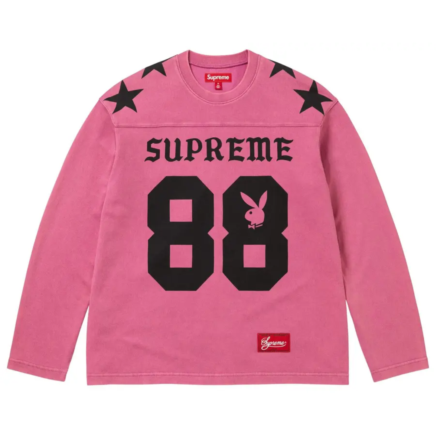 Supreme Playboy L/S Football Top Pink