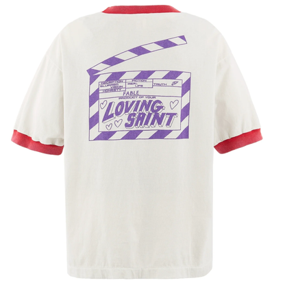 Saint Mxxxxxx I Love Saint Ringer Tee