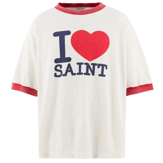 Saint Mxxxxxx I Love Saint Ringer Tee