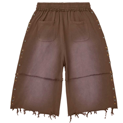 Vale Forever Skittle 3/4 Shorts Brown