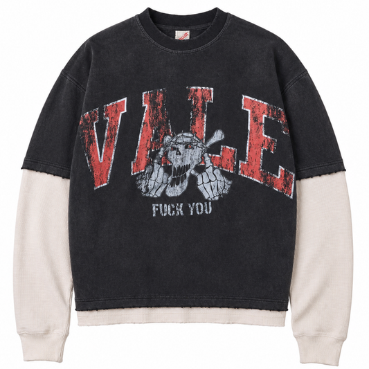 Vale Forever Big Brother Thermal Tee Black