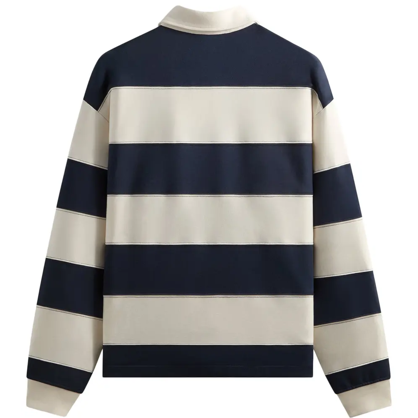 Kith Compact Fleece Striped Rugby Long Sleeve Tee