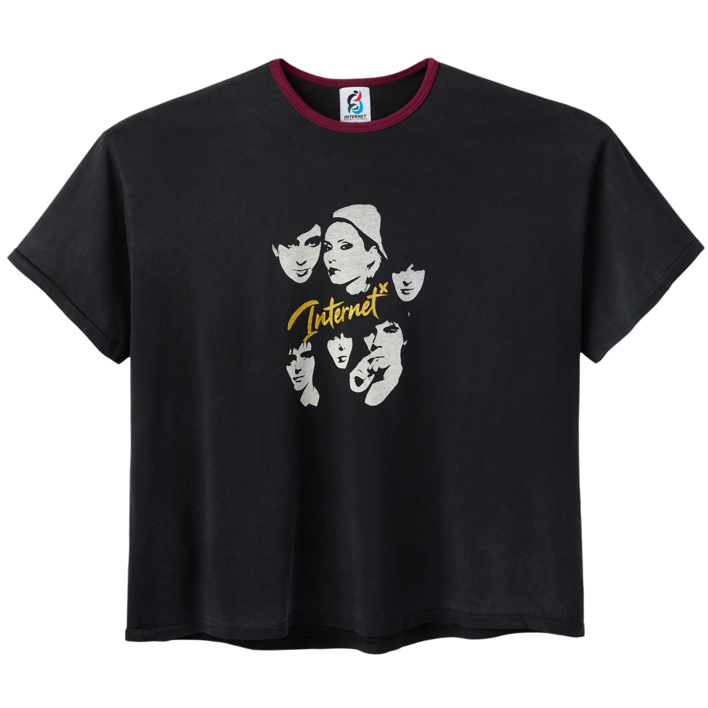 Internet Ruins Things Heart of Glass Ringer Tee
