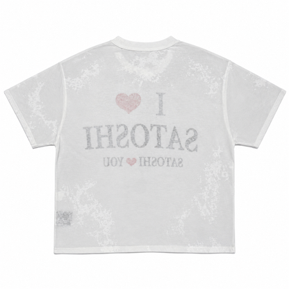 Satoshi Nakamoto I Love Satoshi Tee