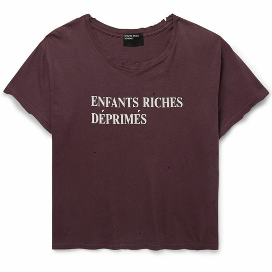 Enfants Riches Déprimés Classic Logo Tee Mud Red