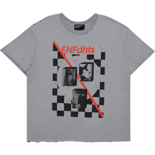 Enfants Riches Déprimés Checkered Fan Zine Tee