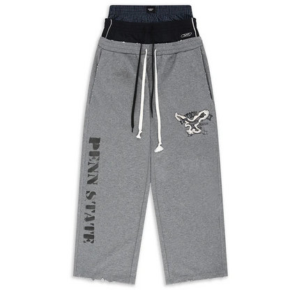 Protocol Index 3 Layered Sweat Pants Grey