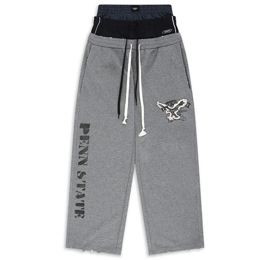 Protocol Index 3 Layered Sweat Pants Grey