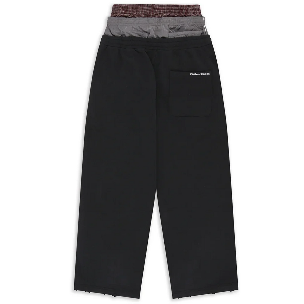 Protocol Index 3 Layered Sweat Pants Black
