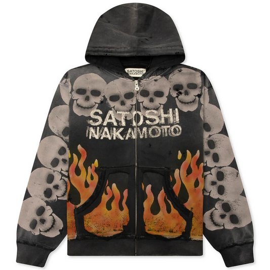 Satoshi Nakamoto Lost Boys Zip Up Hoodie