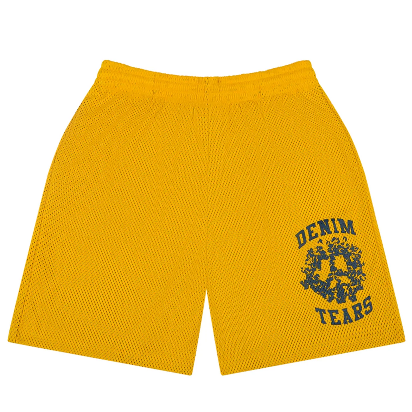 Denim Tears Denim University Mesh Shorts Yellow