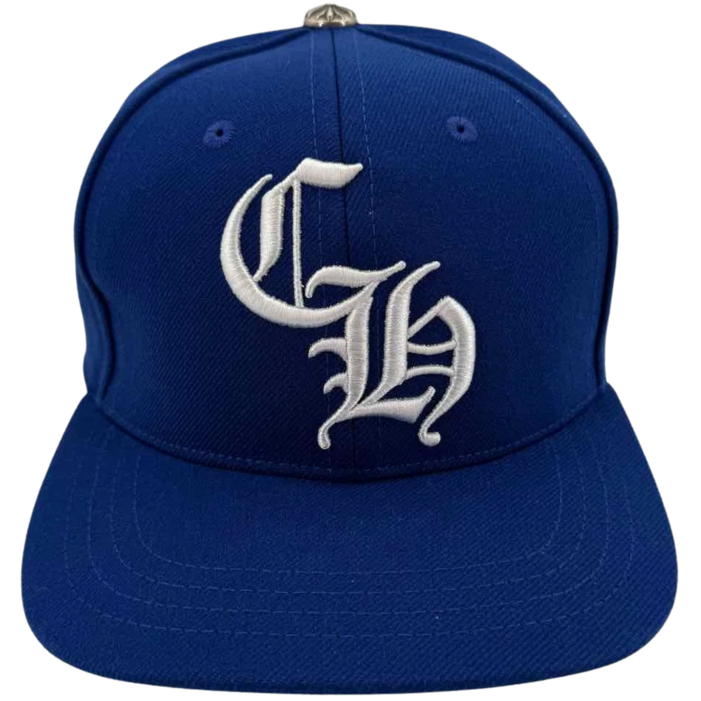 Chrome Hearts CH Baseball Hat Blue/White
