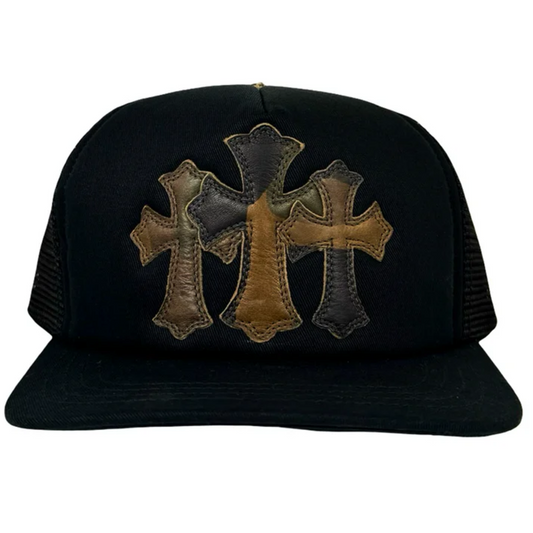 Chrome Hearts Cemetery Trucker Hat Black/Camo