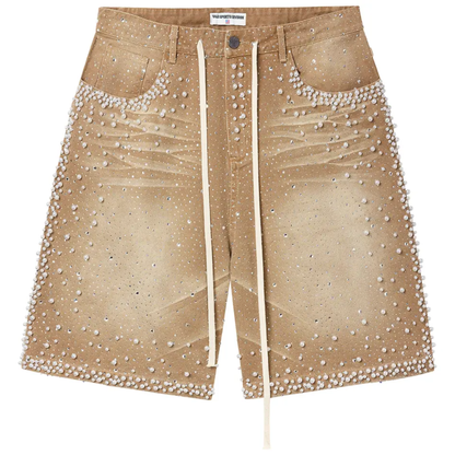 Vale Forever Sand Storm Jorts 'Tan'