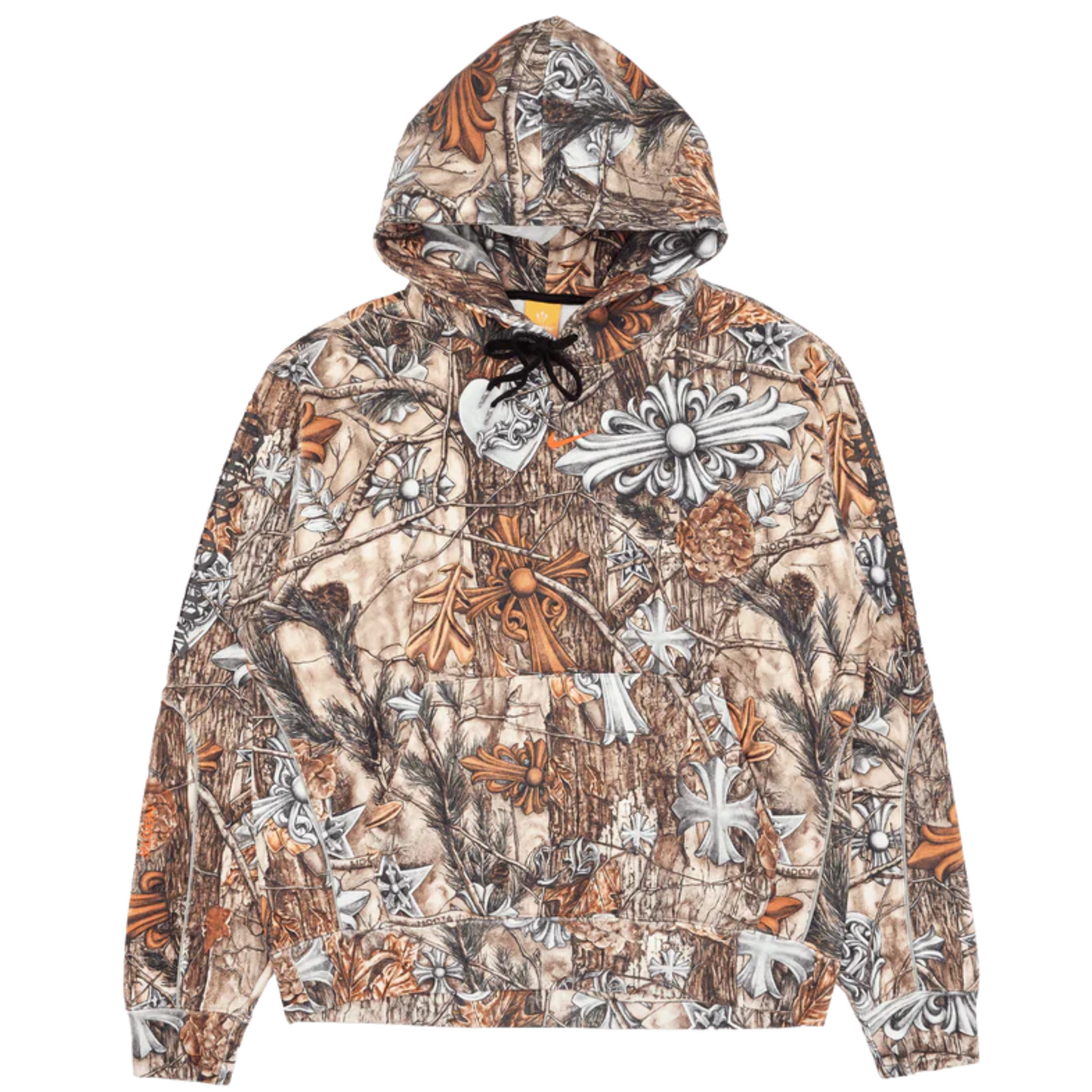 Chrome Hearts x Nike Nocta Horseshoe Motif Logo Hoodie Realtree Camo