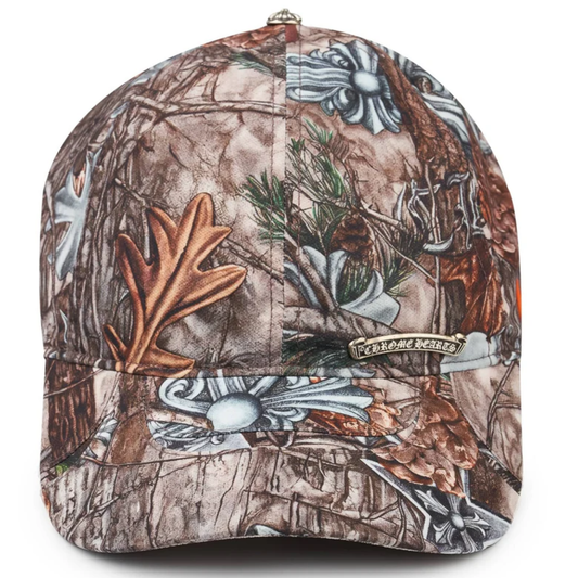 Chrome Hearts x Nike Nocta Motif Logo Strapback Hat Realtree Camo Multi