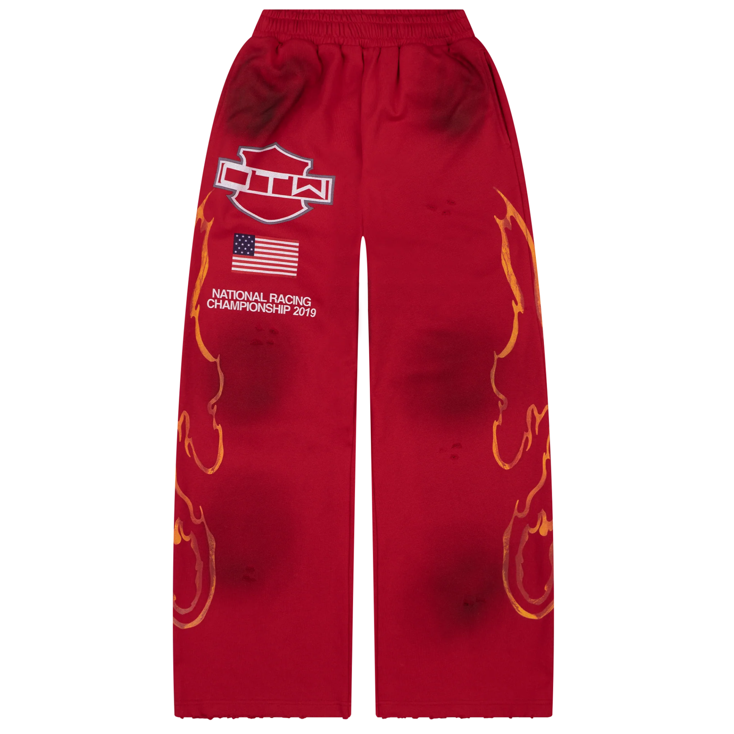 OTW Biker Racing Zip Up Sweatsuit