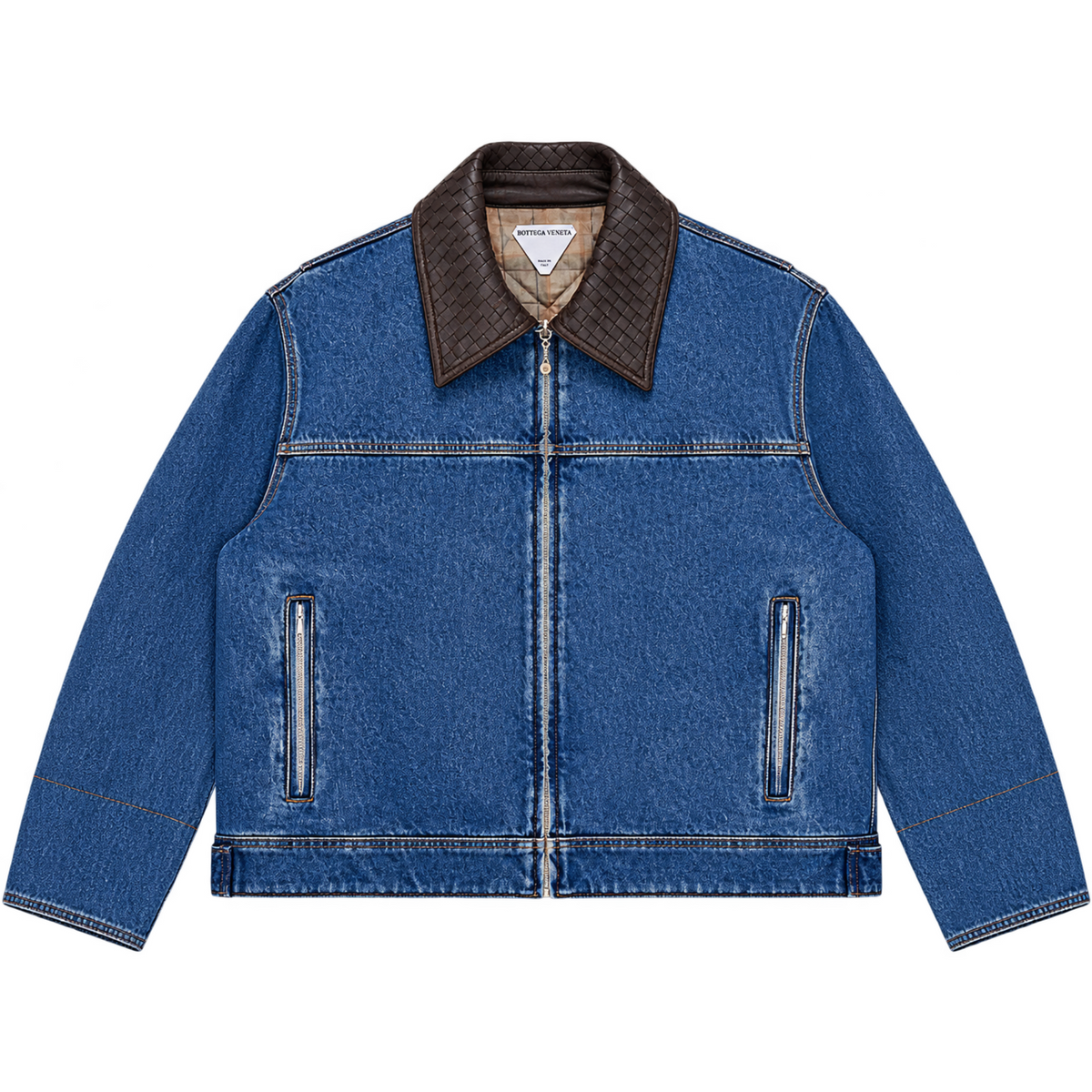 Bottega Veneta Medium Indigo Wash Denim Jacket