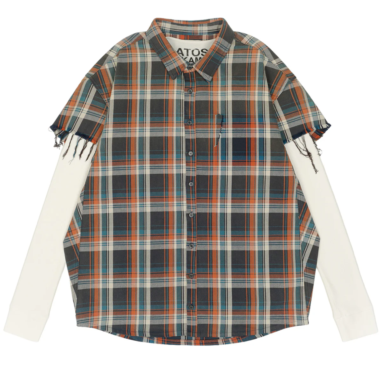 Satoshi Nakamoto Bender Cut Off Flannel