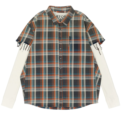Satoshi Nakamoto Bender Cut Off Flannel